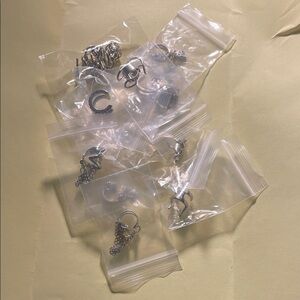 Silver Jewelry Ear Cuffs Bundle